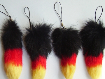Pompons and Key Rings